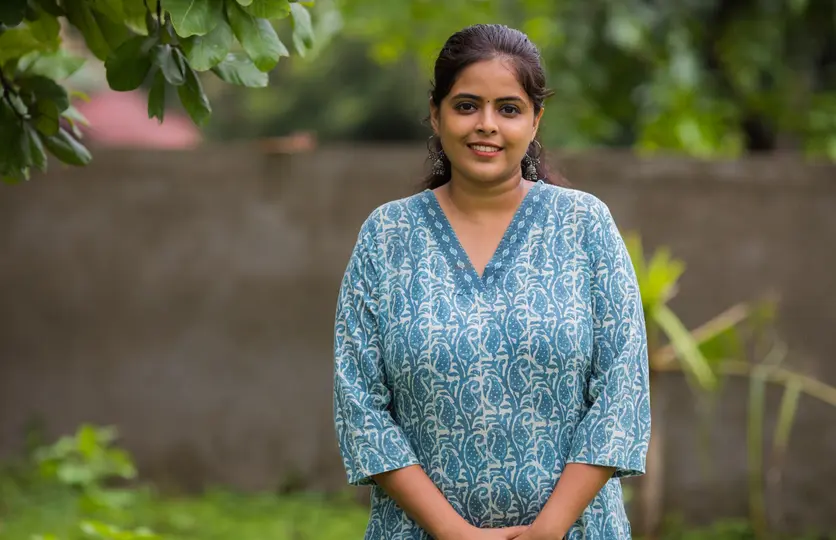 Keerthana K. Nair, research scholar